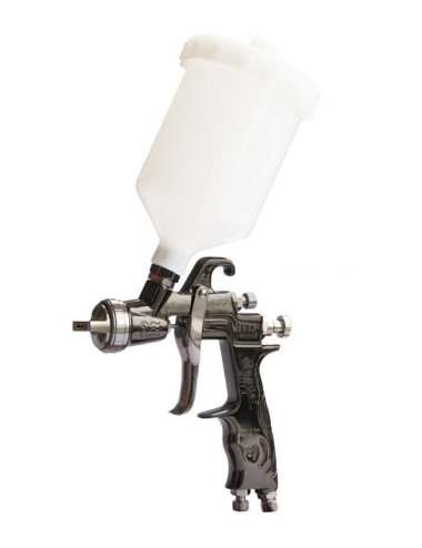 PISTOLET LAKIERNICZY Z GÓRNYM ZBIORNIKIEM LEADER HVLP 1,4mm NISKOCISNIENIOWY