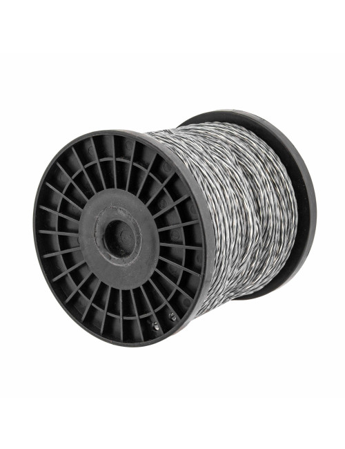 ŻYŁKA TNĄCA 2,4x100m SKRĘCONA KARBOWANA DUO-LINE SILVER