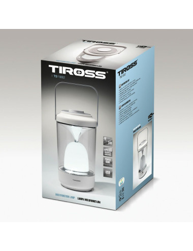 TIROSS LAMPKA KEMPINGOWA TS1982 LED Z FUNKCJĄ POWER BANK