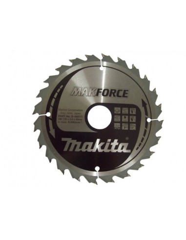 PIŁA TARCZOWA DO DREWNA MAKFORCE 170x30mm 24-ZEBY B-32225