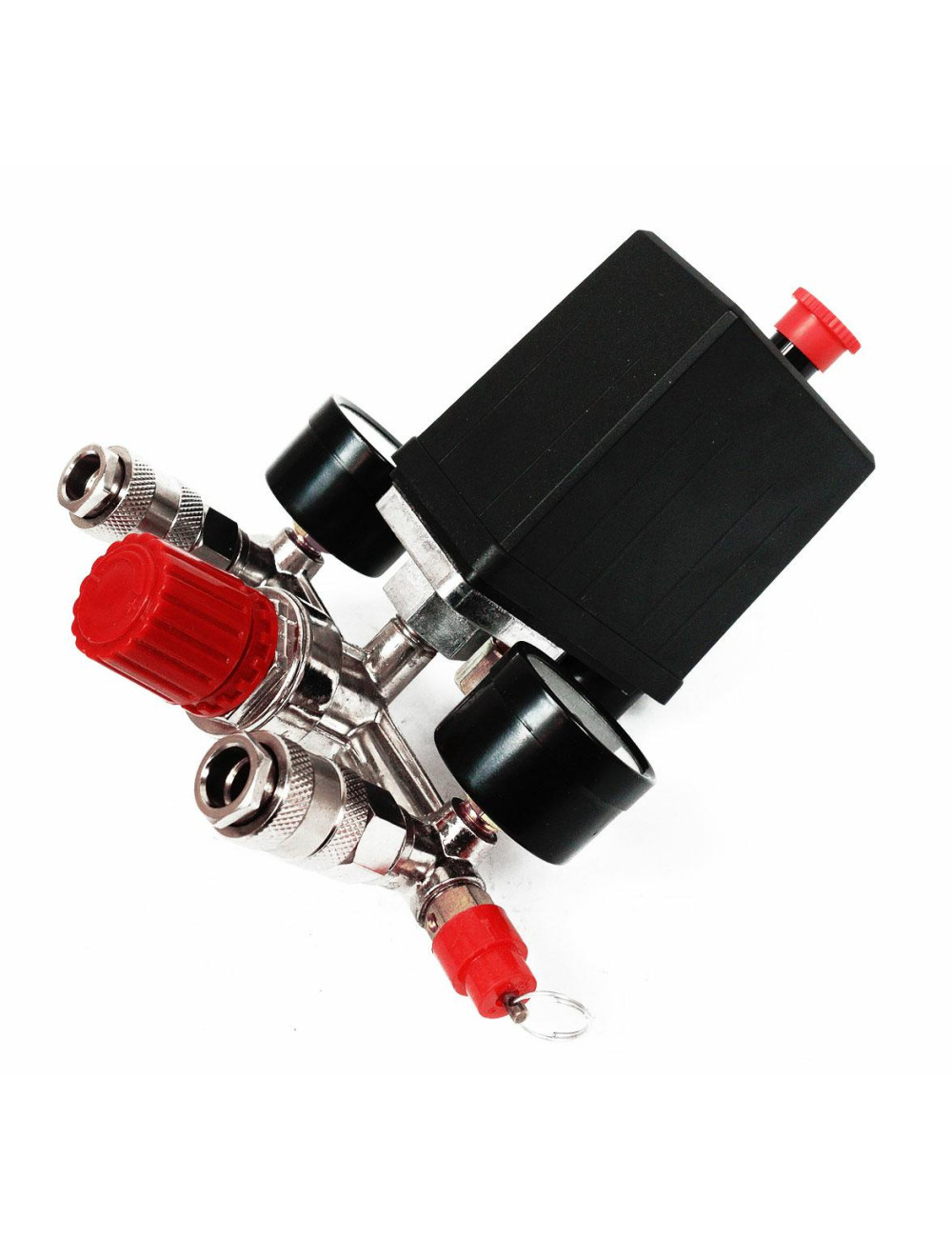 WYŁĄCZNIK CIŚNIENIOWY DO KOMPRESORA 230V PRESOSTAT 3 WEJŚCIA ZESTAW