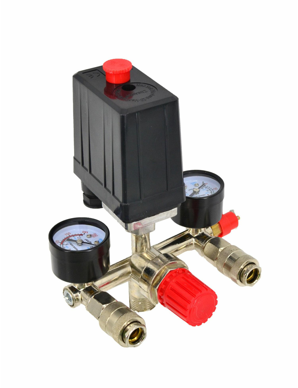 WYŁĄCZNIK CIŚNIENIOWY DO KOMPRESORA 230V PRESOSTAT 3 WEJŚCIA ZESTAW