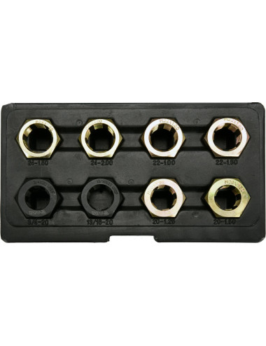 YATO ZESTAW DO NAPRAWY GWINTÓW PÓŁOSI 8el.