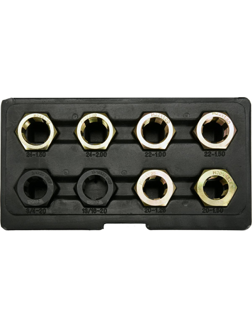 YATO ZESTAW DO NAPRAWY GWINTÓW PÓŁOSI 8el.