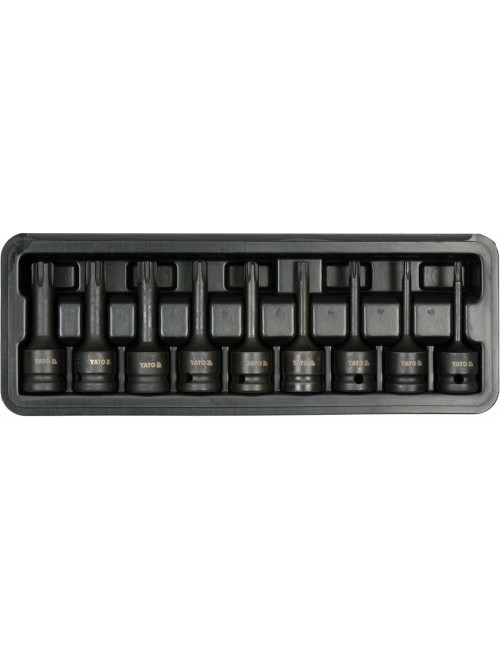 YATO KLUCZE RIBE UDAROWE 9elem. YT-10681