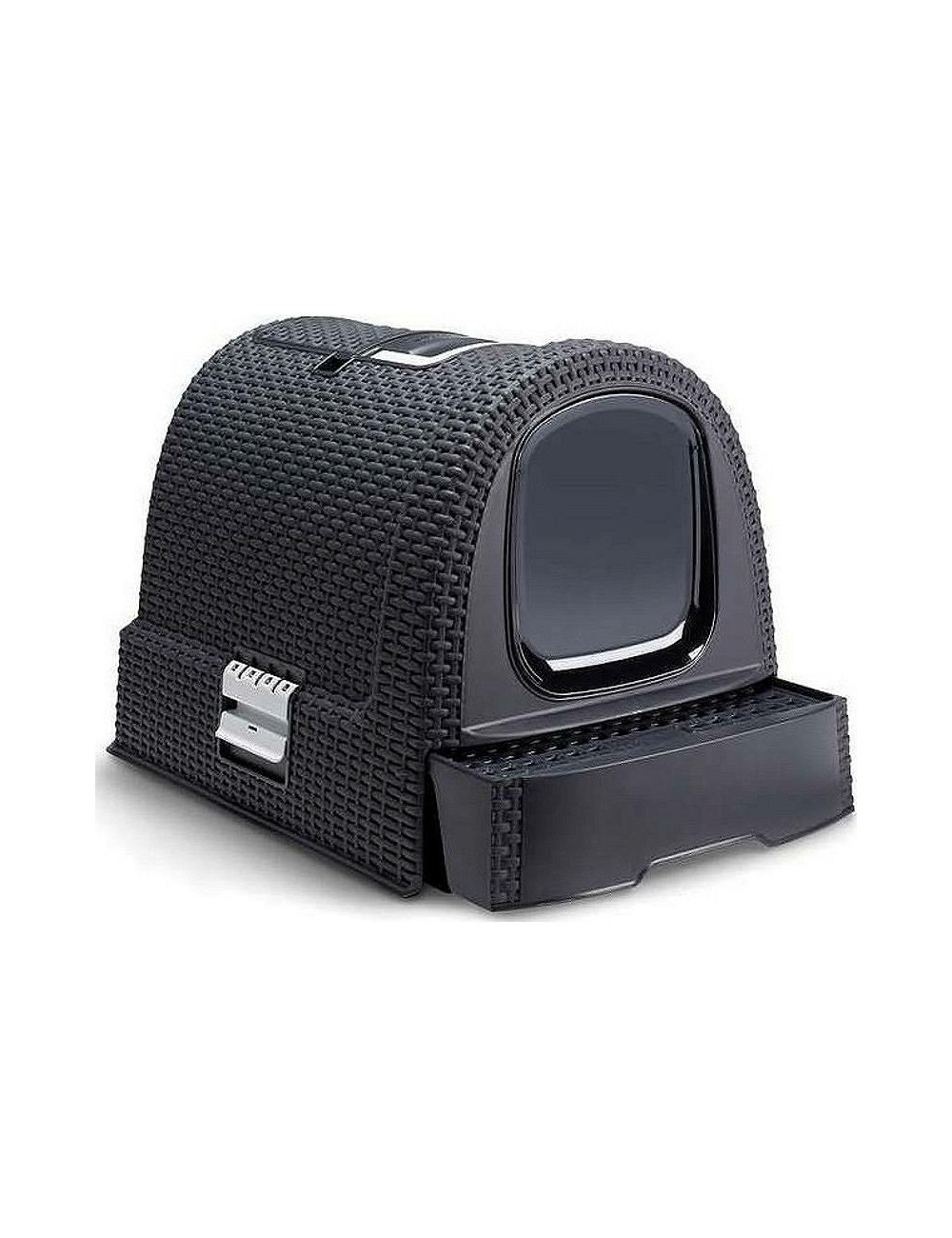 CURVER TOALETA DLA KOTA GRAFIT SZARY