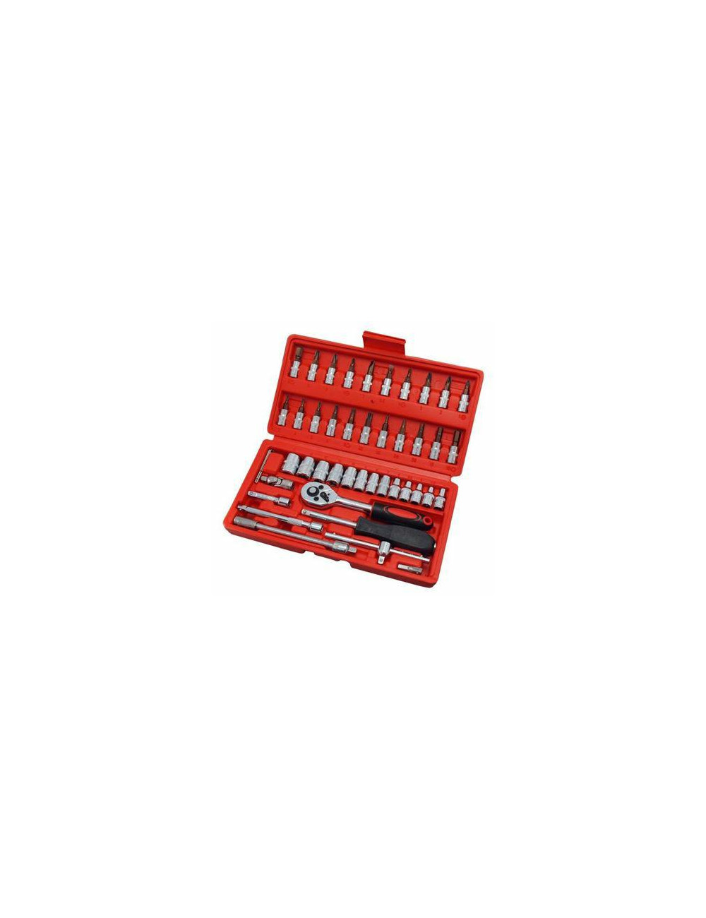 HC ZESTAW NASADEK 46 cz. 1/4"