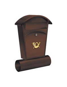 VOREL SKRZYNKA NA LISTY 480x280x80mm BRĄZ