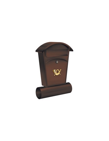 VOREL SKRZYNKA NA LISTY 480x280x80mm BRĄZ