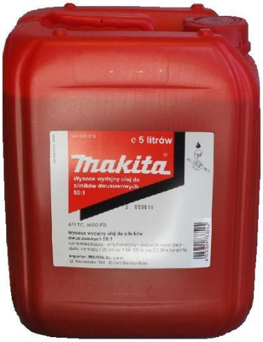 OLEJ DO MIESZANKI PALIWOWEJ DO SILNIKÓW 2-SUWOWYCH 5L