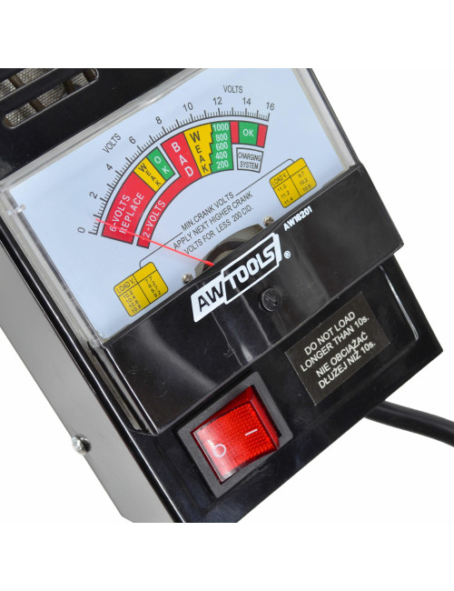 AWTOOLS TESTER AKUMULATORÓW 6 12V