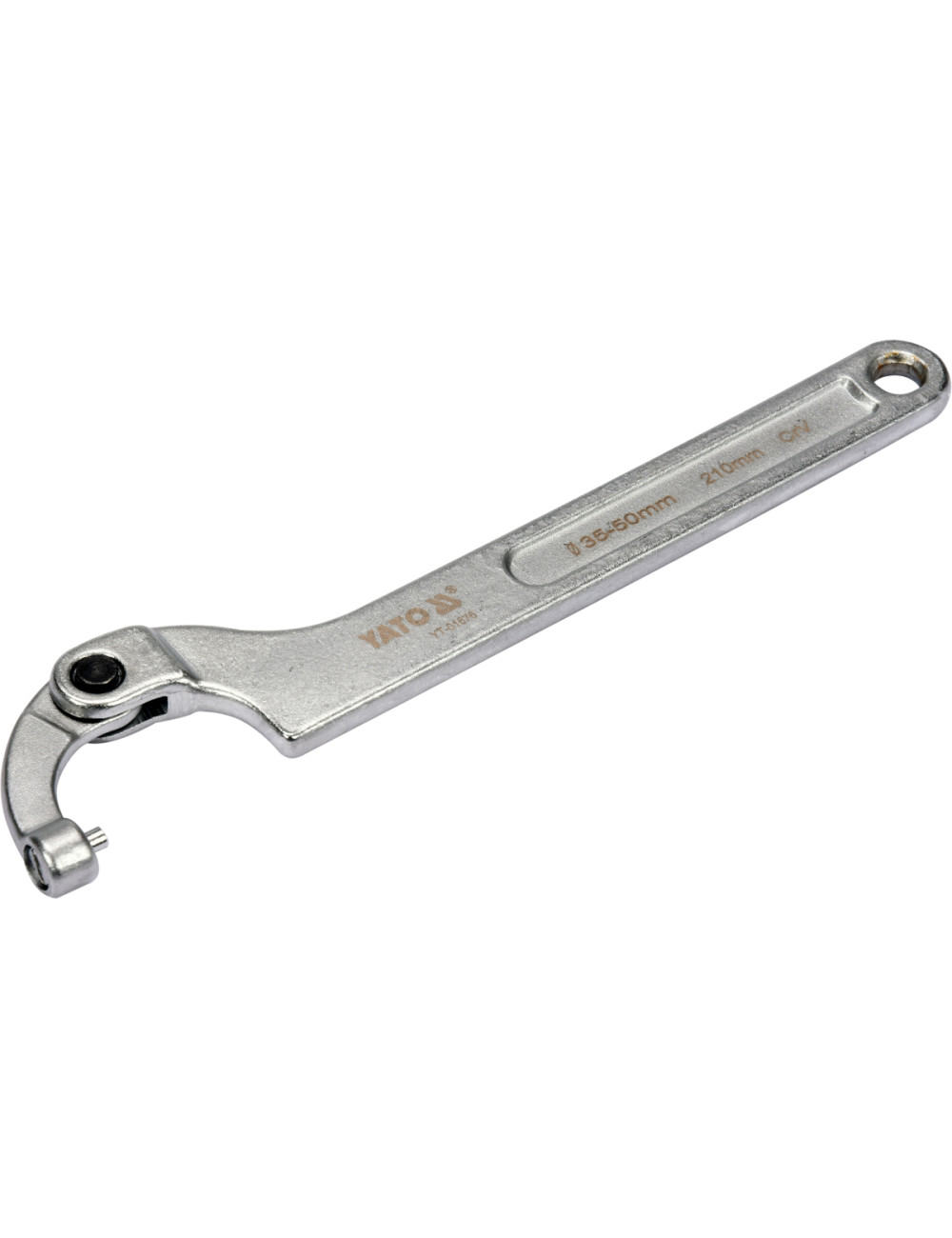 YATO KLUCZ HAKOWY OKRĄGŁY BOLEC, PRZEGUBOWY 35-50mm YT-01676