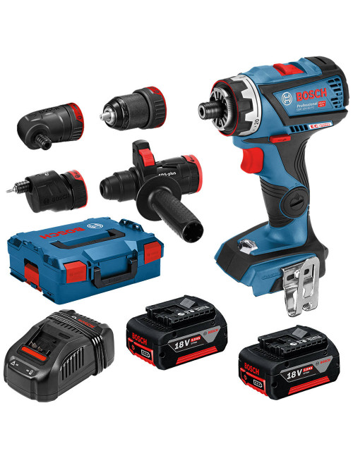 BOSCH WIERTARKO-WKRĘTARKA 18V 60 31Nm 2x5,0Ah GSR 18 V-60 FC FLEX SET