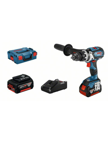 BOSCH WIERTARKO-WKRĘTARKA UDAROWA 18V 110 47Nm 2x5,0Ah GSB 18 V-110 C