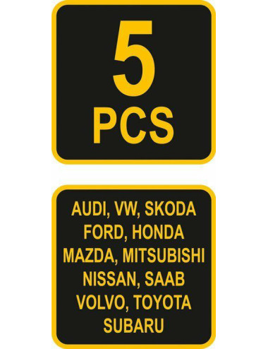 VOREL SEPARATOR DO ZACISKÓW HAMULCOWYCH 5 ELEMENTÓW