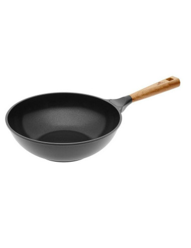 GERLACH PATELNIA WOK 28cm GRANITEX ALUM.