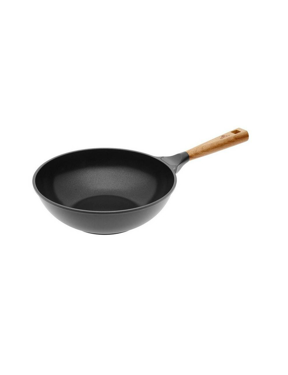 GERLACH PATELNIA WOK 28cm GRANITEX ALUM.