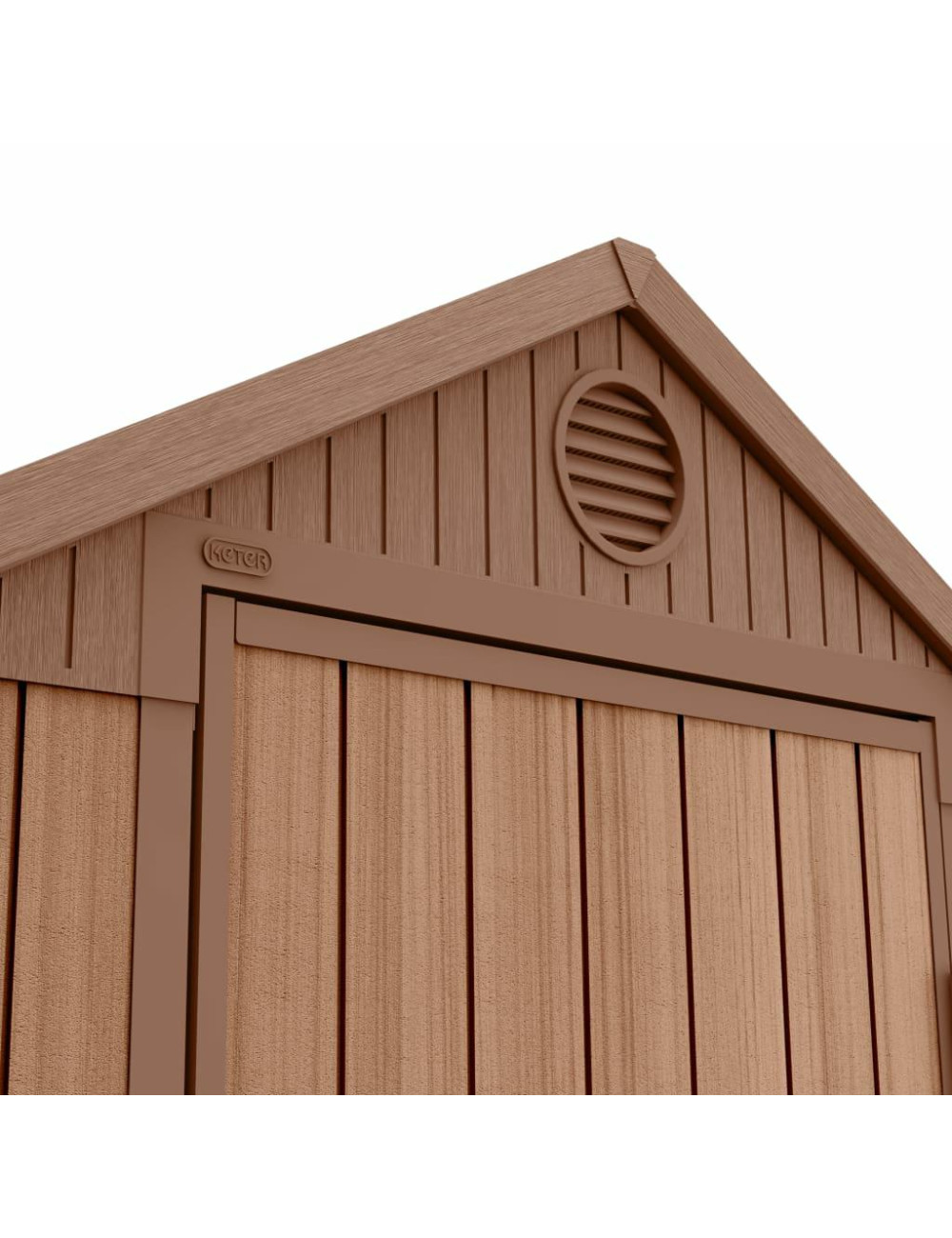 KETER DOMEK NARZĘDZIOWY OGRODOWY DARWIN 4x6 BRĄZOWY 189 x 72 x 249,1cm