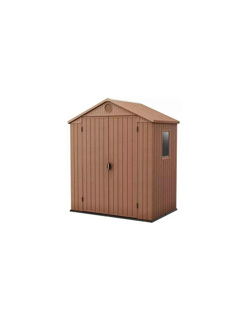 KETER DOMEK NARZĘDZIOWY OGRODOWY DARWIN 6x4 BRĄZOWY 190 x 121 x 221cm