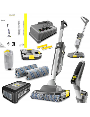 KARCHER SZOROWARKA BR 30/1 C BP PACK 18/25  + WAŁKI + CA 50 C Eco 1 l