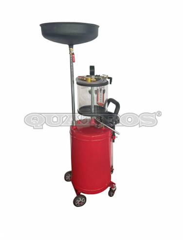 QUATROS ZLEWARKO WYSYSARKA PNEUMATYCZNA ZE ZBIORNIKIEM KONTROLNYM 70L