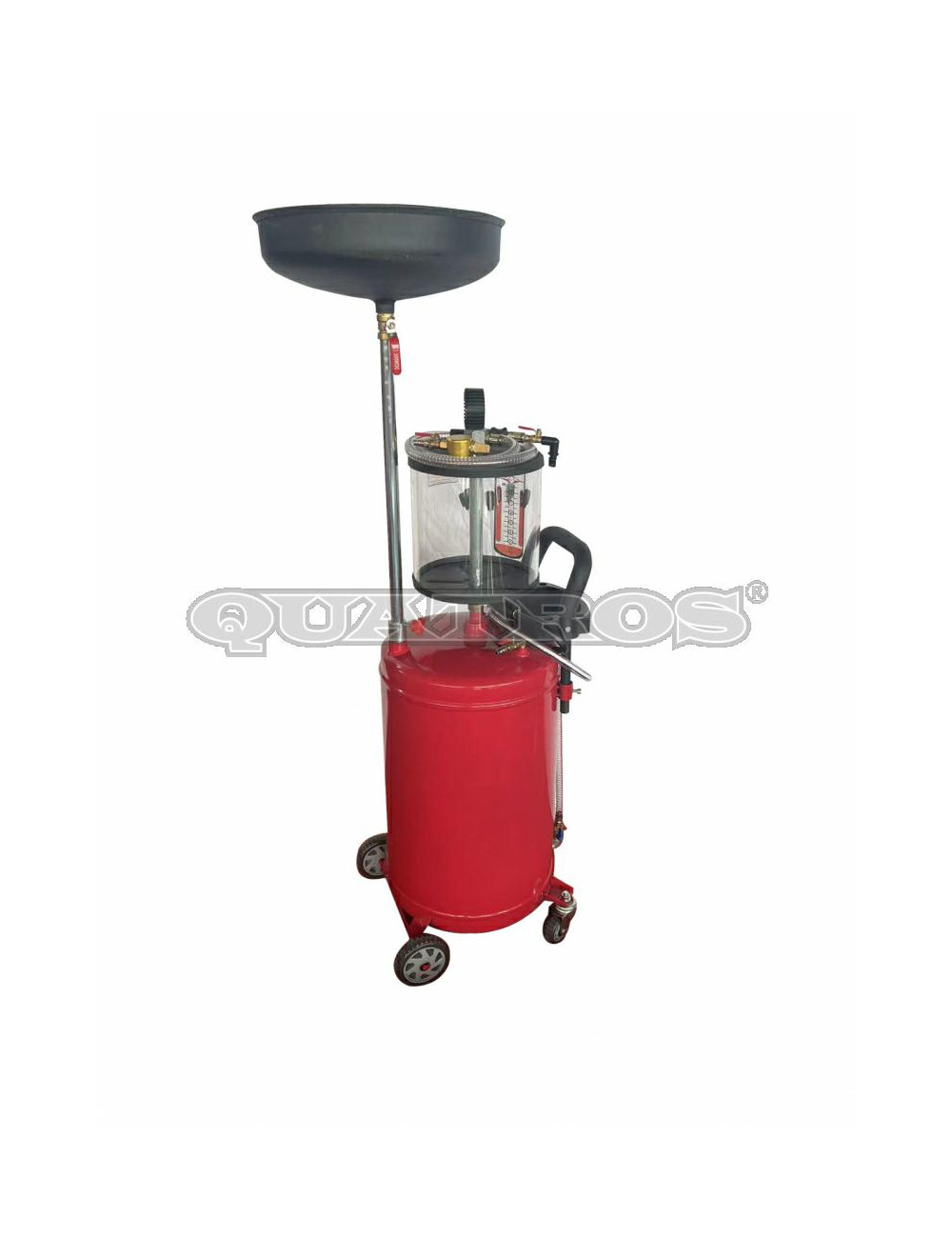 QUATROS ZLEWARKO WYSYSARKA PNEUMATYCZNA ZE ZBIORNIKIEM KONTROLNYM 70L