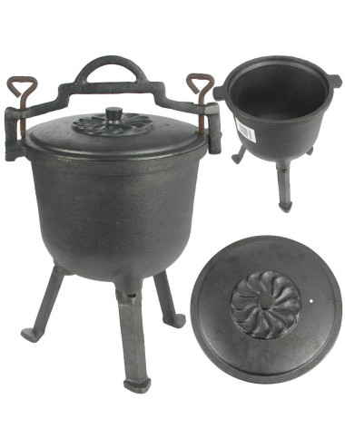 MAR-POL KOCIOŁEK ŻELIWNY 8L