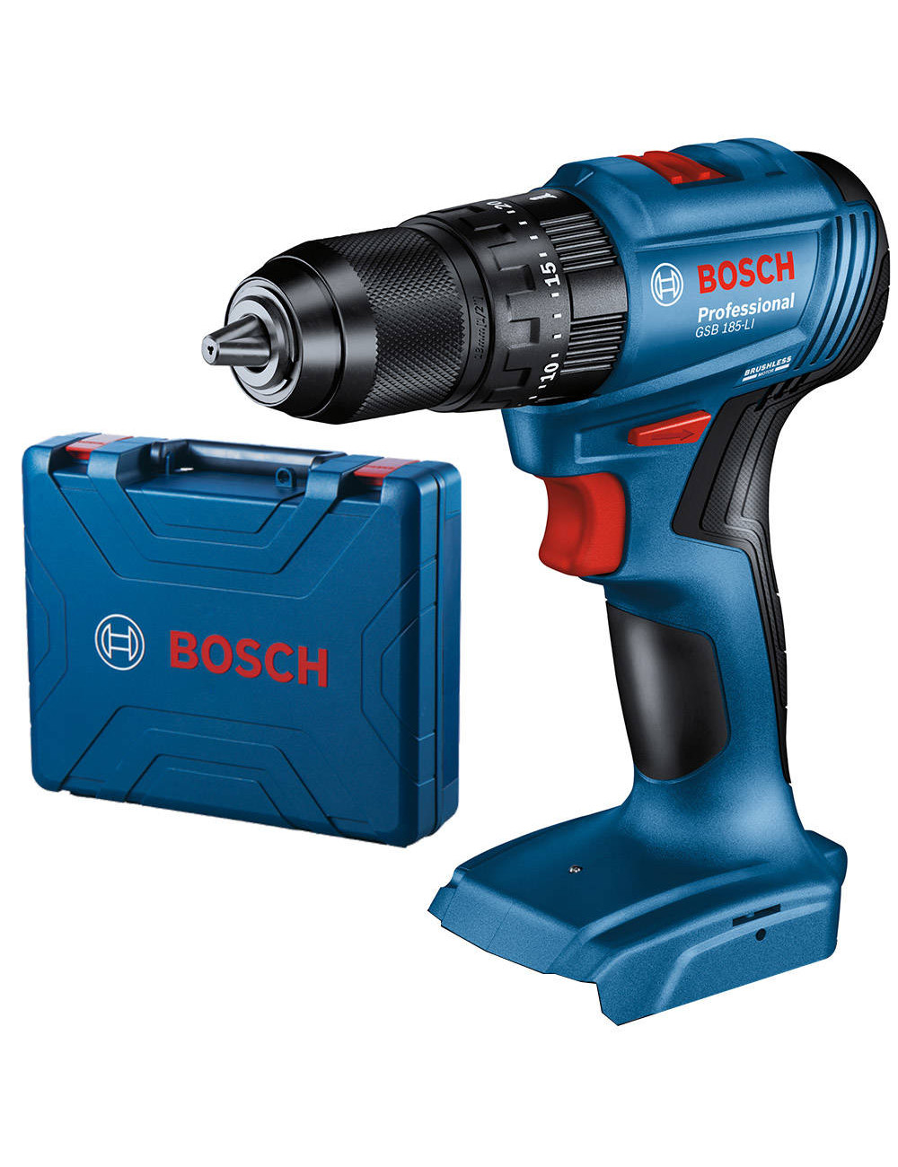 BOSCH WKRĘTARKA UDAROWA GSB 185-LI SOLO 50 21Nm WALIZKA