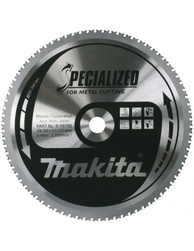 PIŁA TARCZOWA 305x25,4mm 78-ZĘBÓW B-33467