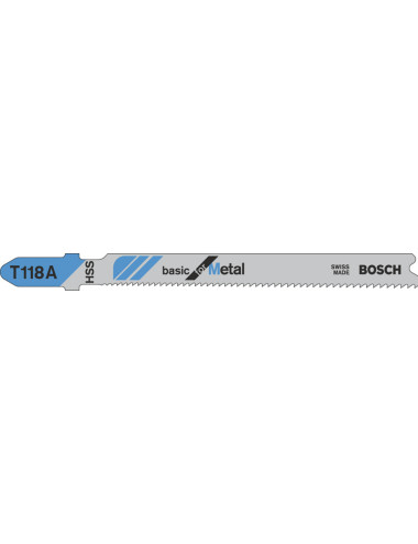 BOSCH BRZESZCZOT DO WYRZYNARKI T118A METAL 100szt.