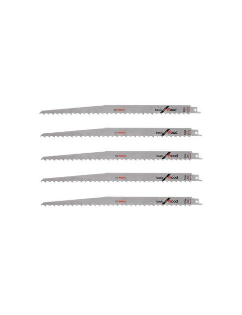 BOSCH BRZESZCZOT DO PIŁY SZABLASTEJ DREWNO S1617K 5 szt
