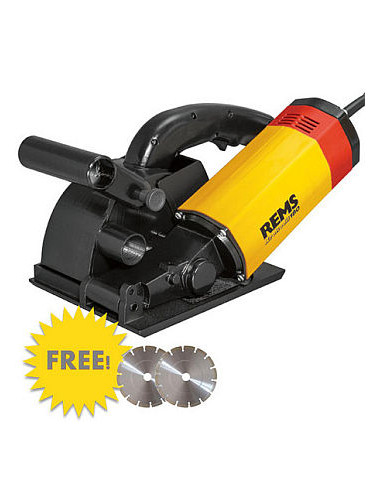 REMS BRUZDOWNICA KROKODIL 180SR + 2 TARCZE 180mm LS-TURBO