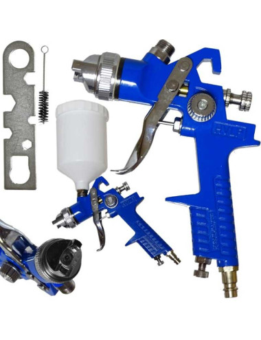 PISTOLET LAKIERNICZY Z GÓRNYM ZBIORNIKIEM SILVER 1,7