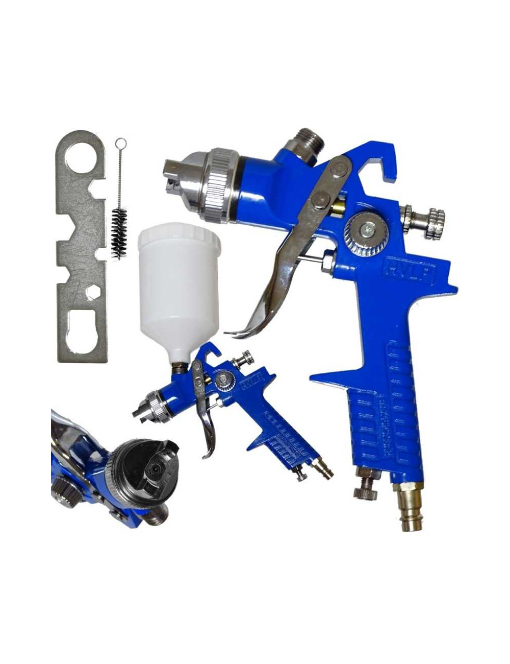 PISTOLET LAKIERNICZY Z GÓRNYM ZBIORNIKIEM SILVER 1,7