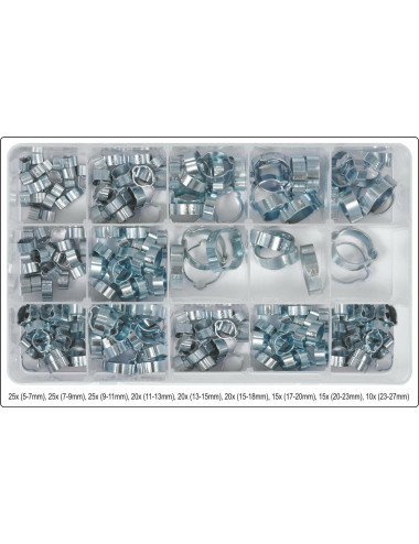 YATO OBEJMY ZACISKOWE Z USZAMI 175szt.