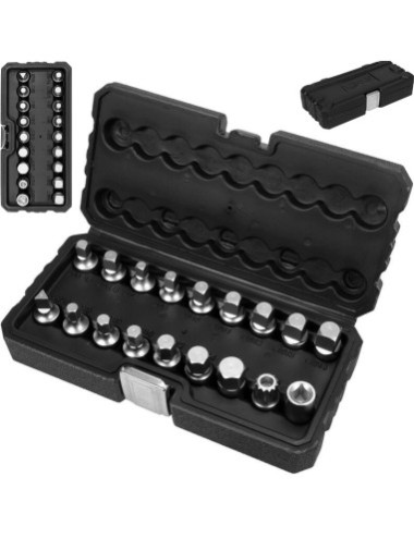 YATO KOMPLET KLUCZY DO KORKÓW OLEJU YT-05991