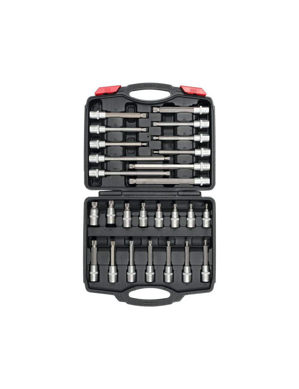 Yato Zestaw Kluczy Nasadowych Trzpieniowych 1/2" SPLINE 26 elementów YT-77542