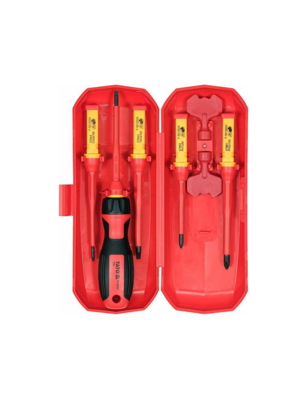 YATO WKRĘTAKI IZOLOWANE VDE 8 elementów YT-28294