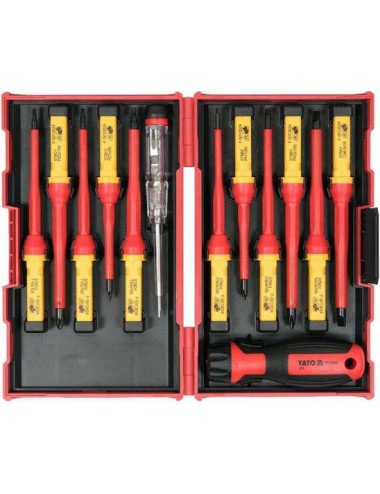 YATO WKRĘTAKI IZOLOWANE VDE 13 elementów