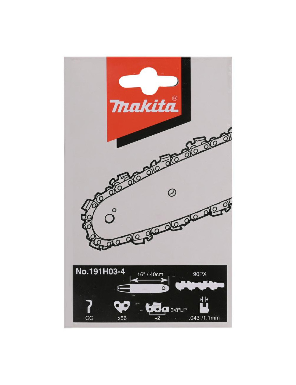 MAKITA ŁAŃCUCH TNĄCY 40cm 3/8" 1,1mm