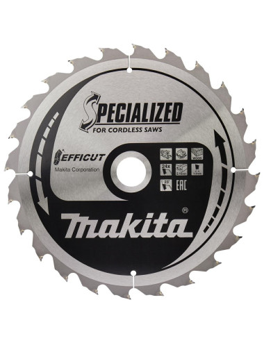 PIŁA TARCZOWA 270 x 30 x 24-ZĘBÓW DREWNO EFFICUT