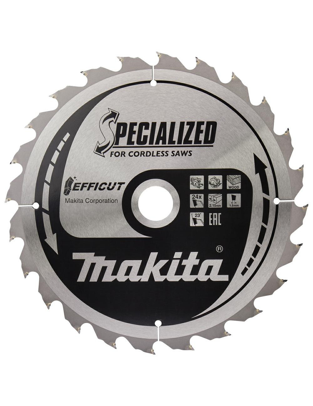 PIŁA TARCZOWA 270 x 30 x 24-ZĘBÓW DREWNO EFFICUT