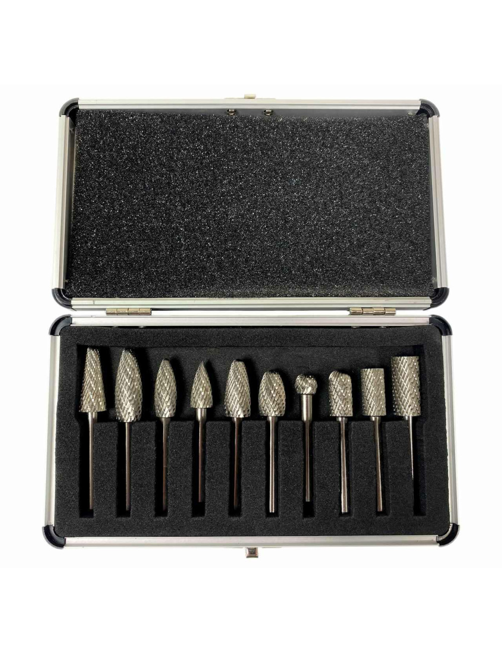 FREZY TRZPIENIOWE DO METALU 10szt. SILVER