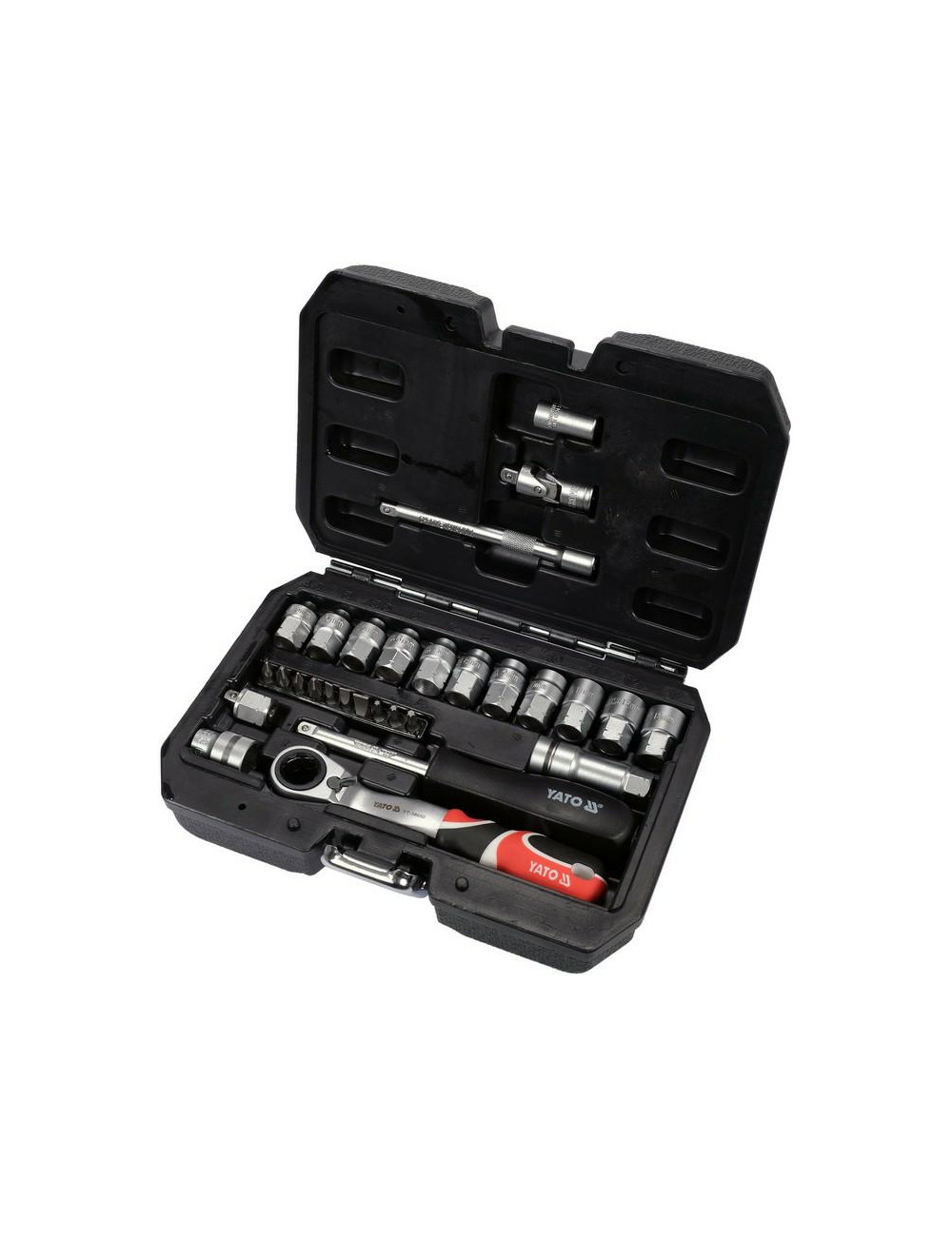 YATO ZESTAW KLUCZY PRZELOTOWYCH 29el 1/4" SPLINE