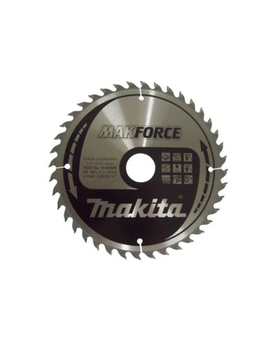 PIŁA TARCZOWA DO DREWNA MAKFORCE 190x30mm 40-ZĘBÓW