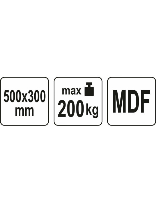 YATO WÓZEK PLATFORMA TRANSPORTOWA YT-37420