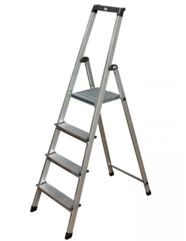 KRAUSE DRABINA SOLIDY ALUMINIOWA 4 STOPNIE