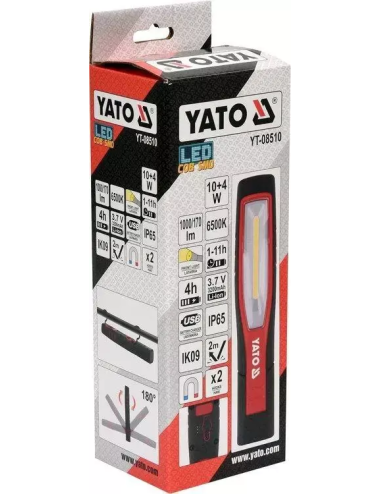 YATO LAMPA WARSZTATOWA COB 10W 1000LM, IK09