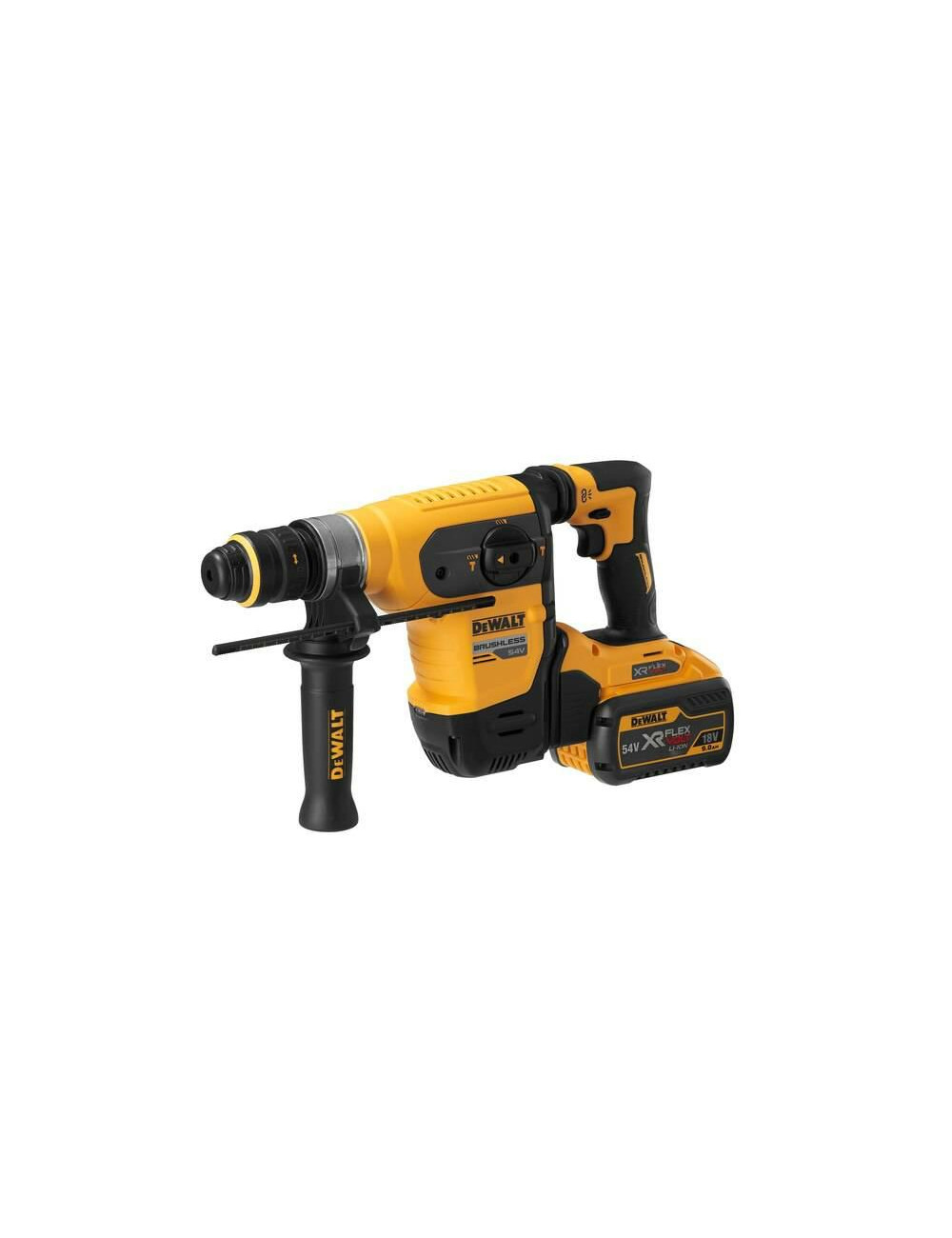 DEWALT MŁOTOWIERTARKA MŁOT SDS+ 54V FV 2 x 9,0Ah 4,5J WALIZKA DCH417X2