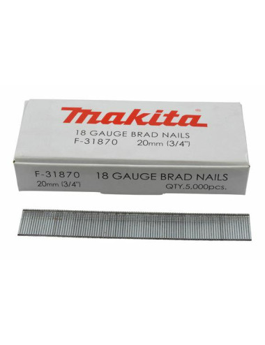 MAKITA SZTYFTY 20mm DO AF505 5000szt.